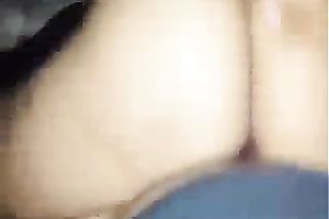 Big-assed dark brown harlot enjoys jumping on my dick in POV episode