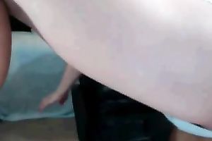 She shows me her a-hole and fuckable pussy