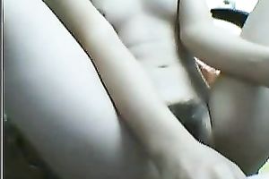 Skinny Asian dark brown cutie on livecam dancing for me all in nature's garb