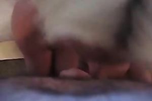 Rich breasted golden-haired girlfriend blows me and acquires facialized