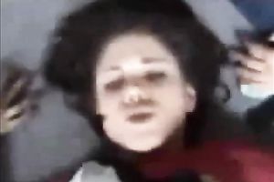 Lewd big breasted non-professional natural slutty wife takes large dick unfathomable in her soaked wet crack