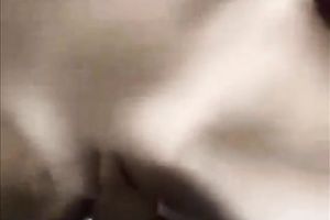 Lewd big breasted non-professional natural slutty wife takes large dick unfathomable in her soaked wet crack