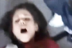 Lewd big breasted non-professional natural slutty wife takes large dick unfathomable in her soaked wet crack