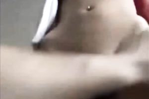 Lewd big breasted non-professional natural slutty wife takes large dick unfathomable in her soaked wet crack