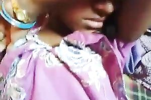 Quite cute non-professional Desi brunette hair wife was blowing her partner's ramrod
