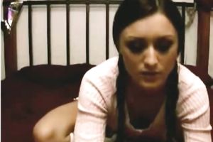 Cute and playful legal age teenager showing her hawt natural body