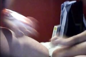 Young redhead GF receives wild topping my rod on cam chat