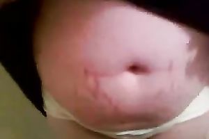 Fat playgirl with giant tits sucks my massive dark dong like eager