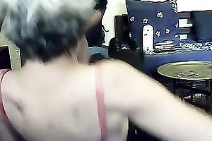 Sexy aged woman engulfing my knob deepthroat craving for goo in her face hole