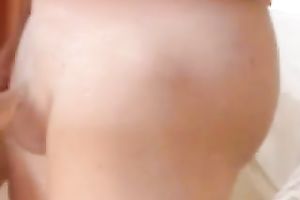 My girlfriend sucks penis and acquires her fur pie creamied