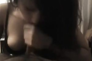 Brunette neighbour gives me a proper oral in hawt POV episode