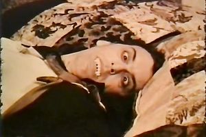 Slutty and greatly lascivious white whore had sex with zombie in her ottoman