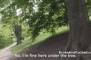 Nice view during the time that fucking in public park