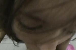 Steamy and nice quickie with cute legal age teenager in the kitchen