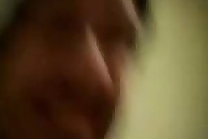 Dark haired slender GF of my buddy was topping his large tool