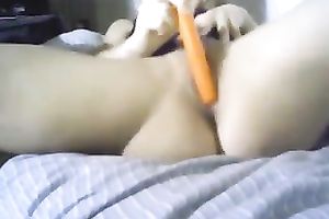 My most excellent way to receive off when I am home alone is to fuck myself with a candle