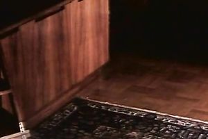 Redhead naughty cutie sucks schlong of a stud whilst his girlfriend sleeps