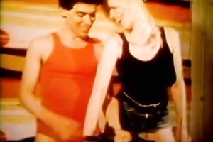 Blondie loved to engulf her friend's giant 10-Pounder in her bedroom