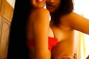 Two sexually excited skinny and hawt brunette hair livecam beauties please me with undress show