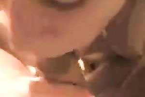 Light haired nice-looking gal of my ally is fond of blowing his palatable prick