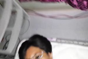 Mature neighbor gives head in advance of we fuck missionary style