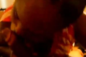 Chunky ebony neighbour is here to have enjoyment really quick