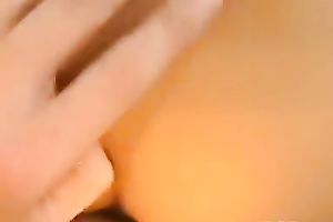 I fuck me girlfriend's hairless smooth cum-hole for a pov cam