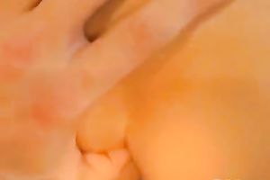 I fuck me girlfriend's hairless smooth cum-hole for a pov cam