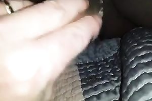 Neighbor's horny dark wifey acquires her coochie hairless shaved by me