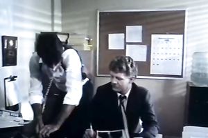 Super lewd bimbos take turns engulfing their friend's hard wang