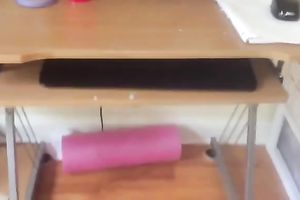 Chubby hilarious web camera big beautiful woman was milking her own giant saggy boobies