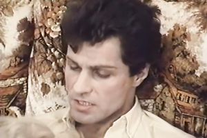 Cock hungry blondie loved to engulf 2 big rods at the same time