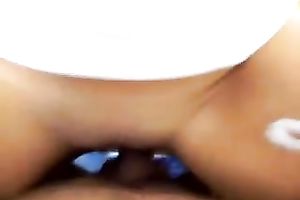 Slutty office housewife undressed her gazoo whilst being drilled missionary on the table