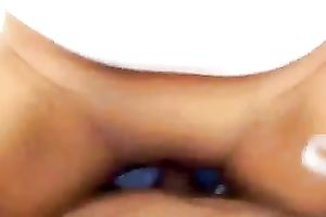 Slutty office housewife undressed her gazoo whilst being drilled missionary on the table