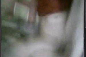 Lustful web camera sweetheart in red negligee pets her chunky hairless love tunnel