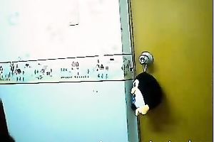 Skinny and charming youthful Asian playgirl masturbates