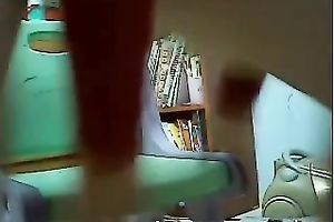 Skinny and charming youthful Asian playgirl masturbates