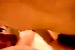 Sextractive light-haired slut enjoys participation in Male+Male+Female 3some