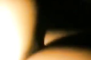 My bulky dong permeates balls unfathomable in my concupiscent wife's hungry twat