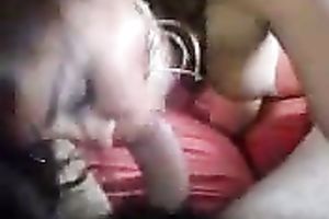 My well-stacked dark brown girlfriend blows my knob and rides it