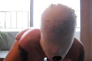 My barefaced GF sent me a masturbation episode with her