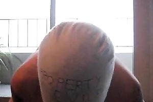 My barefaced GF sent me a masturbation episode with her