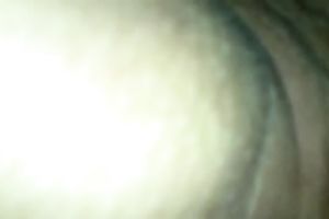 Short haired brunette hair fatso didn't mind engulfing my buddy's overweight meaty wang