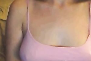 My recent cam girlfriend shows her bald vagina to me