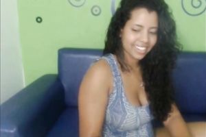 Arousing shaggy haired brunette sexpot was boasting of her hawt bum