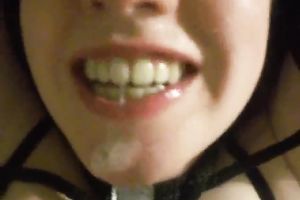 Dark haired wifey of my ally is fond of giving him a wonderful deepthroat oral job