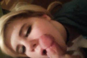 Auburn cute cum hungry cheating wife sucked my friend's lollicock with joy