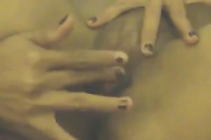 I love jerking off my wet crack in front of my kinky husband