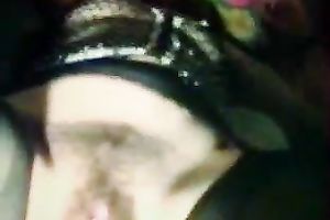 Slutty golden-haired horny white wife implores me to finger fuck her bushy cunt