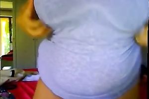 Raven haired mother I'd like to fuck with excitement was engulfing her giant saggy mangos